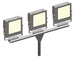 Кронштейн Т-образный для прожекторов на фланце 3П1-0,2-0,5-Ф3 6 кг
