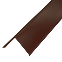 Планка торцевая 95х120х2000 (ПЭ-8017-ОН) шоколад