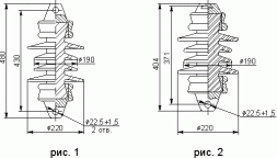 Керамические изоляторы ПСФ 100-3,0 3,3 кВ для контактной сети