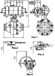 Кран шаровый 11с(6)745п сталь Ру 16 Ду 300