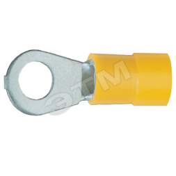 Кольцевой изолир. наконечник 4,0-6,0мм2 под винт М6 (желт.)