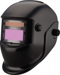Маска сварщика MEGA (blak, черная) со светофильтром DX350D и автоматическими регулировками