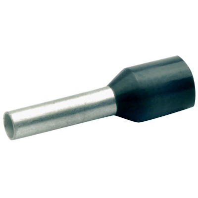 Втулочный изолир. наконечник 1,5мм2, длина втулки 18мм (цвет по DIN46228ч.4 - черный)