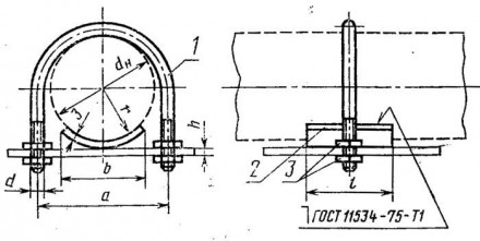Опора подвижная ОПБ2-530 8,46 кг
